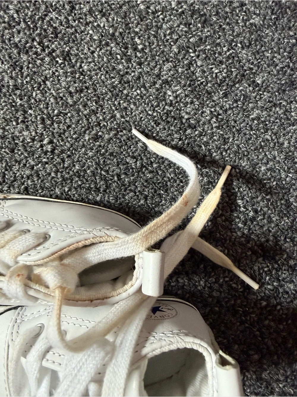 Converse Kids White High-Top Sneaker size 1